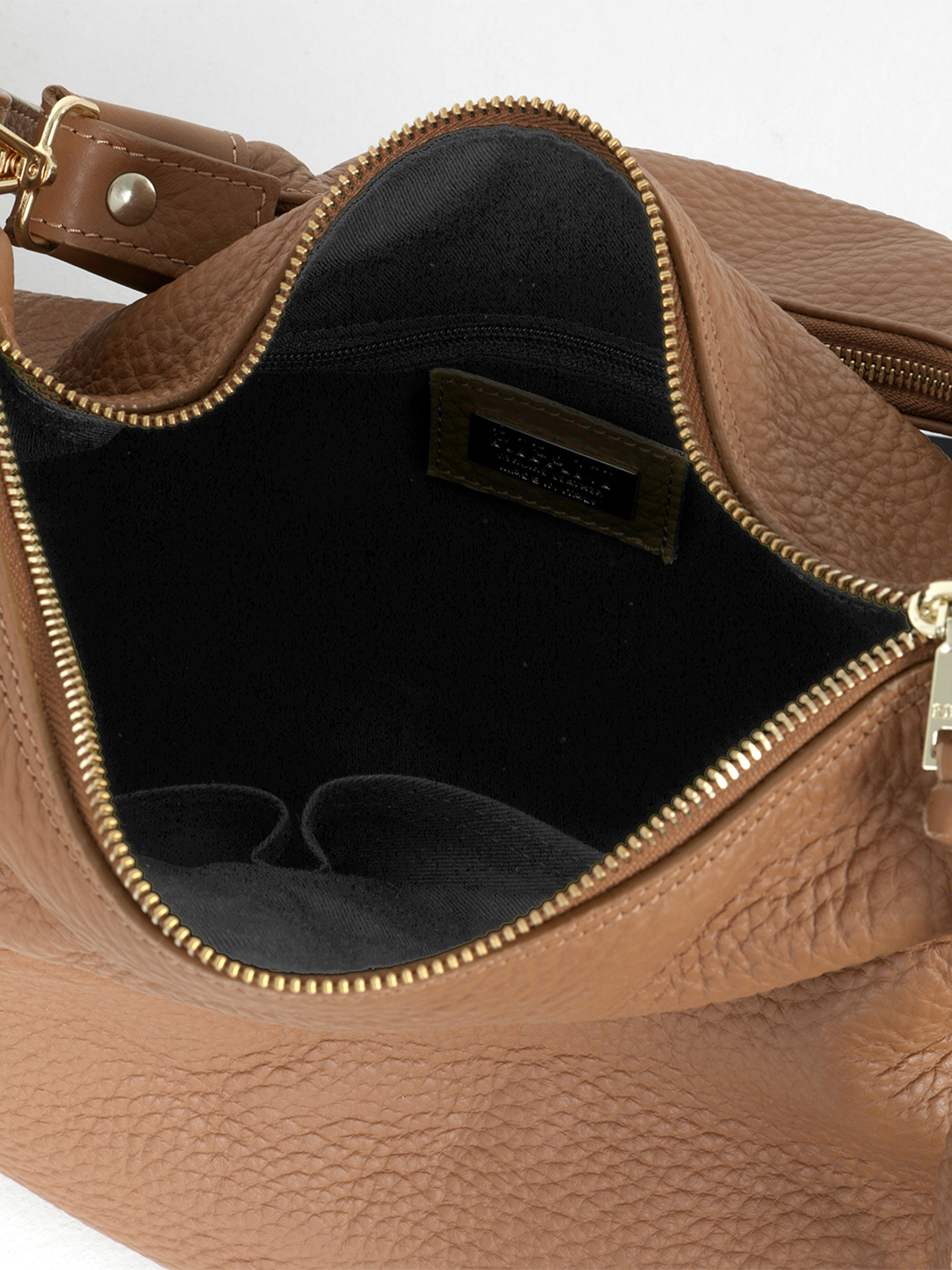 Мешок с сумкой-ручкой от RIPANI в большом размере в рыжем цвете