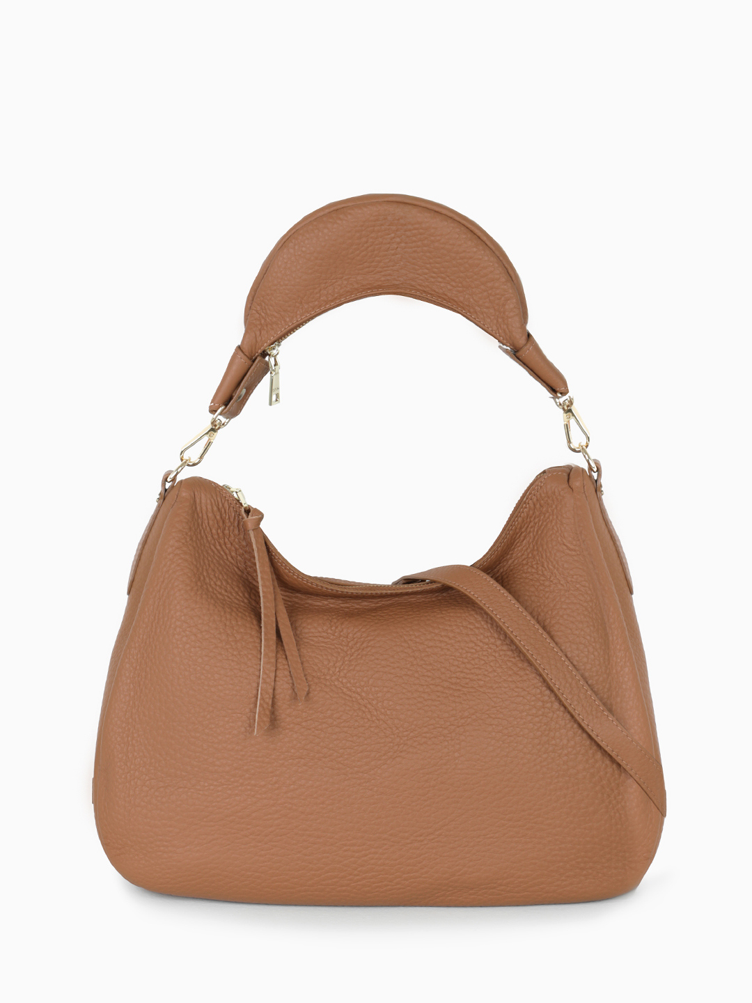 Мешок с сумкой-ручкой от RIPANI в большом размере в рыжем цвете