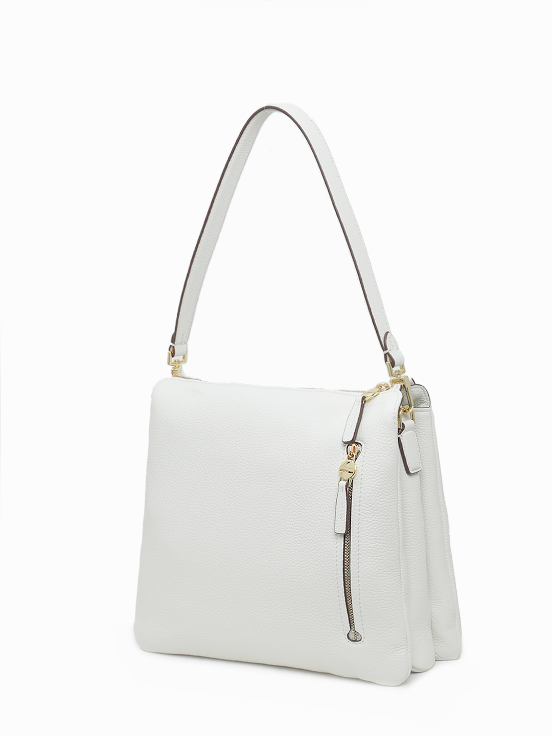 Кросс-боди с дополнительным карманом для платка от NANNINI оттенка шампань