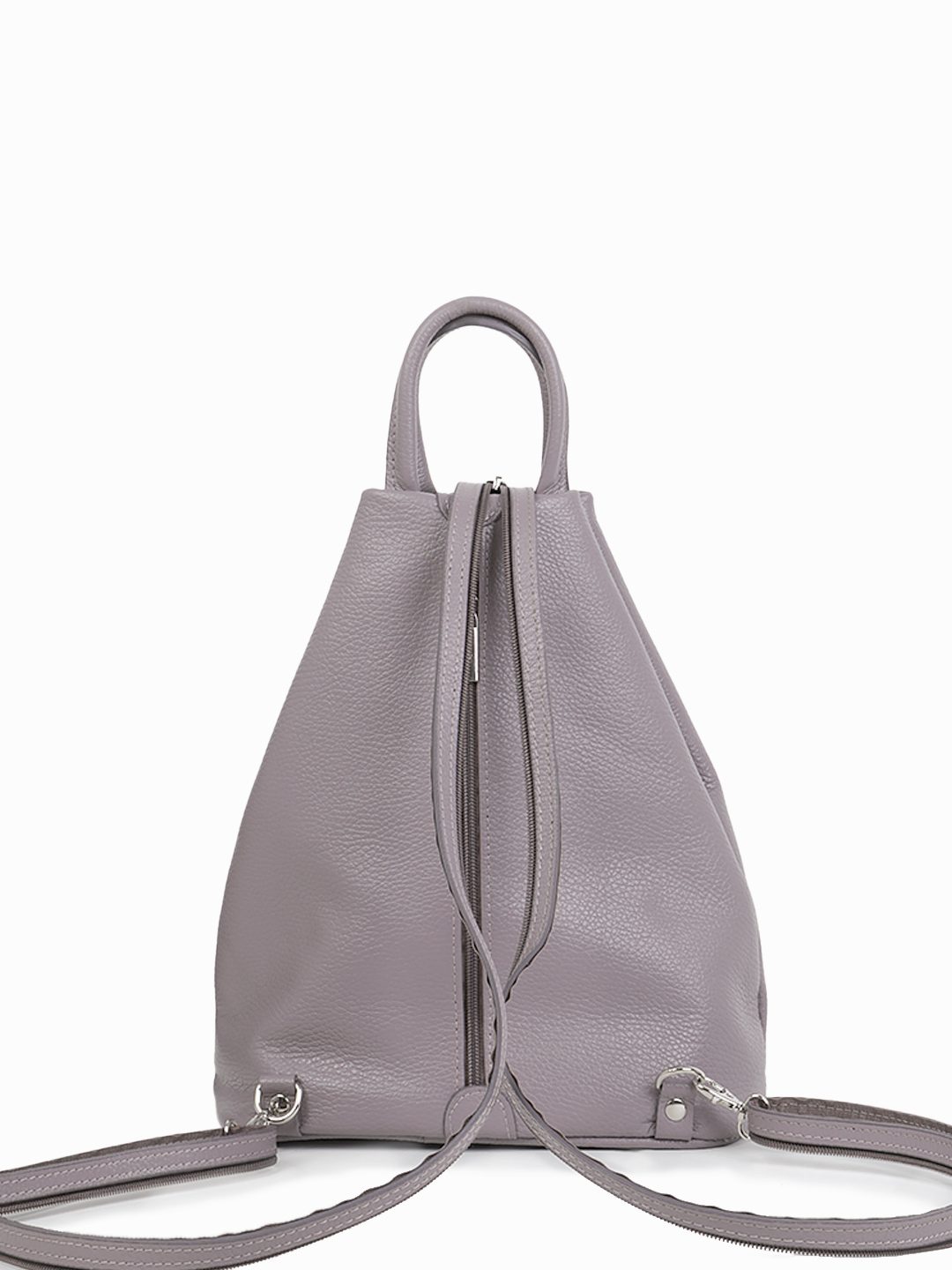 Сумка - рюкзак от BE NICE c разъёмной лямкой - молнией в цвете ирис