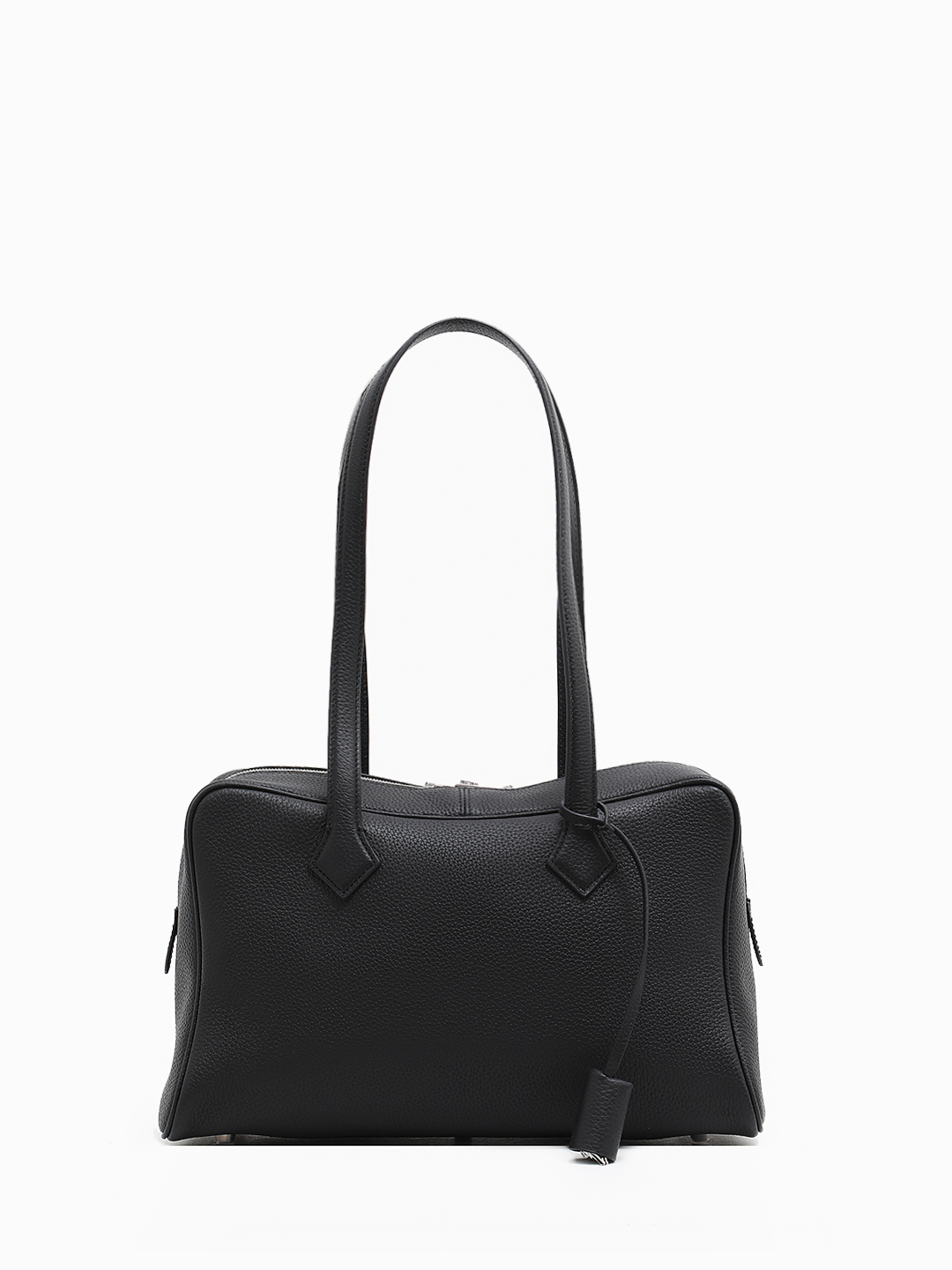 Сумка-тоут с фурнитурой с замком с ключами от IVORY в чёрном цвете