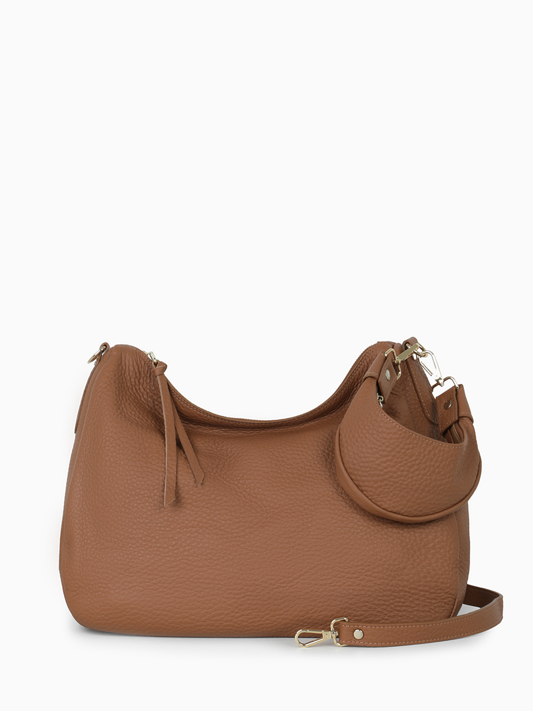 Мешок с сумкой-ручкой от RIPANI в большом размере в рыжем цвете